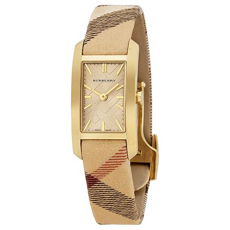 burberry women rose gold watch|Burberry pioneer gold ion plate.